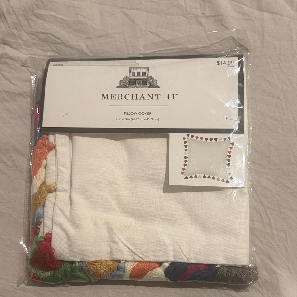 Multicolor Pillow Cover